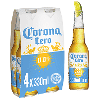 Corona Μπύρα Cero 0.0 4x330ml