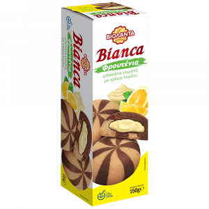 Βιολάντα Μπισκότα Bianca Με Λεμόνι 150gr