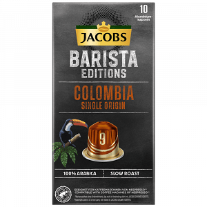 Jacobs Espresso Barista Colombia Κάψουλες Συμβατές Με Μηχανές Nespresso* 10 Τεμ.