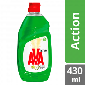 Ava Action Ξίδι & Μήλο Υγρό Πιάτων 430ml