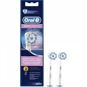 Oral-B Ανταλλακτικά Ηλεκτρικής Οδοντόβουρτσας Sensi Ultra Thin 2τεμ