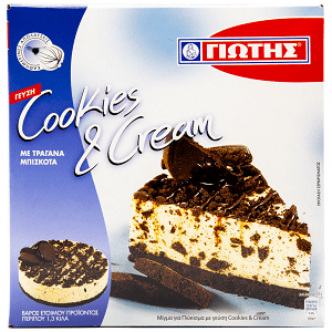 Γιώτης Τούρτα Cookies & Cream 720gr