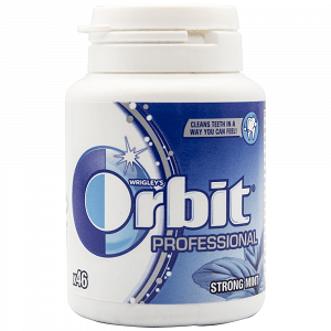 Orbit Τσίχλα Professional Strong Mint Μπουκάλι