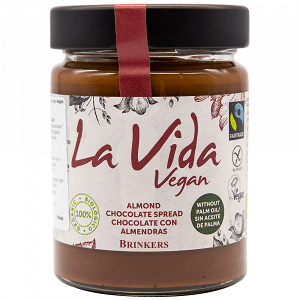 La Vida Vegan Επάλειμμα Σοκολάτας & Αυγδάλου Χωρίς Γλουτένη Bio 270gr