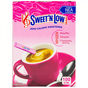Sweet'n Low Γλυκαντικό Σε Stick 40gr 100τεμ