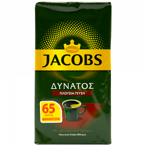 Jacobs Καφές Φίλτρου Δυνατός 250gr -0,65€