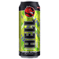 Hell Energy Drink Green Apple 500ml