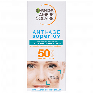 Ambre Solaire Αντηλιακό Sensitive Antiage SPF50+ 50ml
