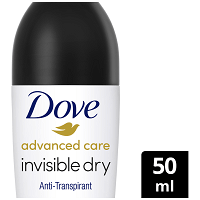 Dove Αποσμητικό Σώματος Roll-On Advanced Invisible Dry 50ml