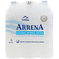 Arrena Φυσικό Μεταλλικό Νερό 6x1,5lt