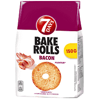 "7" Days Bake Rolls Bacon 150gr
