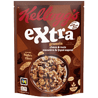 Kellogg's Δημητριακά Extra Choco Nuts 450gr