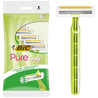 BIC Pure 3 Lady Ξυριστική Μηχανή Μίας Χρήσης 4τμχ