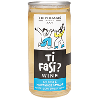 Tripodakis Ti Fasi Οίνος Ημίγλυκος Λευκός 250ml