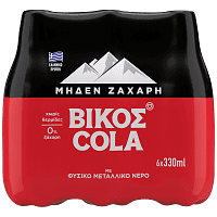 Βίκος Cola Zero 330ml 6τεμ