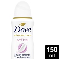 Dove Αποσμητικό Σωμ. Spray Advanced Care Soft Feel 150ml