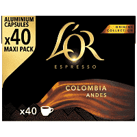 L'OR Κάψουλες Espresso Colombia Συμβατές Με Μηχανές Nespresso* 40τεμ