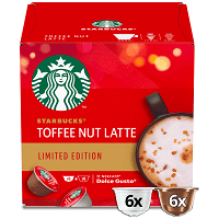 Starbucks Dolce Gusto Limited Edition Toffee Nut Latte 12 Κάψουλες 127,8gr