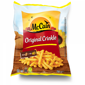 McCain Crinkle Σγουρές Πατάτες Κατεψυγμένες 750gr
