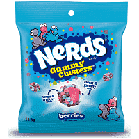 Nerds Gummy Clusters Berries Bag 113gr