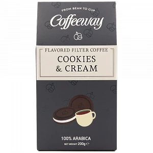 Coffeeway Καφές Φίλτρου Cookie & Cream 200gr