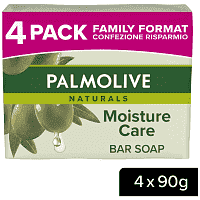 Palmolive Natural Olive Σαπούνι 4x90gr