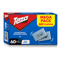 Τεζα Mega Pack Εντομοαπωθητικές Ταμπλέτες 60τεμ Χωρίς Άρωμα