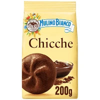 Mulino Bianco Chicche Μπισκότα Γεμιστά Κρέμα Κακάο 200gr