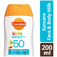 Carroten Αντηλιακό Γαλάκτωμα Kids SPF50 200ml