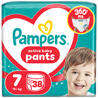Pampers Πάνες Pants Jumbo Pack (38 Τεμ.) Nο 7