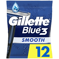 Gillette Blue III Smooth Ξυραφάκια Μιας Χρήσης 12τεμ
