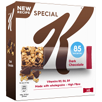Kellogg's Special Bar Dark Chocolate 6τεμ 21,5gr