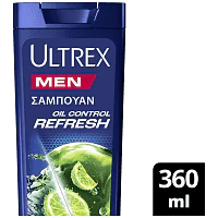 Ultrex Λιπαρά Σαμπουάν 360ml