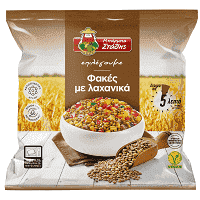 Μπάρμπα Στάθης Φακές Πλιγούρι Με Λαχανικά Κατεψυγμένο 400gr