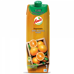 Amita Φυσικός Χυμός Πορτοκάλι 1lt