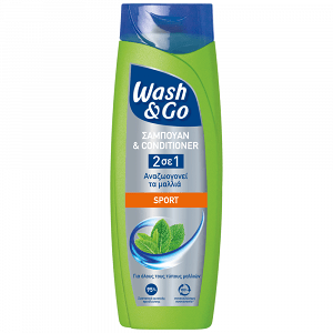 Wash & Go 2in1 Σαμπουάν Sport 360 ml