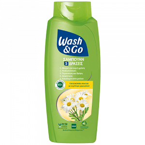 Wash & Go Σαμπουάν Για Κανονικά Μαλλιά 650 ml