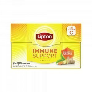 Lipton Μαύρο Τσάι Immune Support 20 Φάκελος 40gr