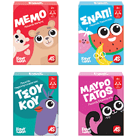 Kiddy Cards Παιχνίδια Με Κάρτες 4 Σχέδια