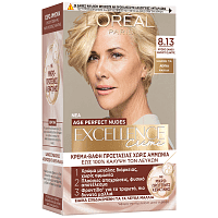 Excellence Βαφή Μαλλιών Φυσικό Ξανθό Σαντρέ Νο 8.13