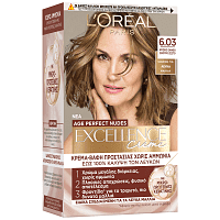 Excellence Βαφή Μαλλιών Ξανθό Σκούρο No 6.03