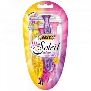 BIC Miss Soleil Colour Collection Γυναικεία Ξυραφάκια 4τεμ