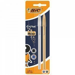 BIC Στυλό Cristal Celebrate BL 2τεμ