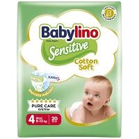 Babylino Sensitive Πάνες Νο4 (8-13Kg) 20τεμ