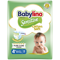 Babylino Sensitive Πάνες Νο4+(10-15Kg) 19τεμ