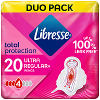 Libresse Σερβιέτες Ultra Regular Duo 20τεμ