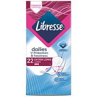 Libresse Dailyfresh Extra Long Σερβιετάκια 22τεμ