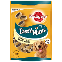 Pedigree Tastybites Minis Με Τυρί Και Μοσχάρι 140gr