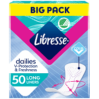 Libresse Fresh & Protect Long Σερβιετάκια 50τεμ