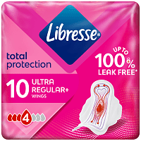 Libresse Σερβιέτες Ultra Regular 10τεμ.